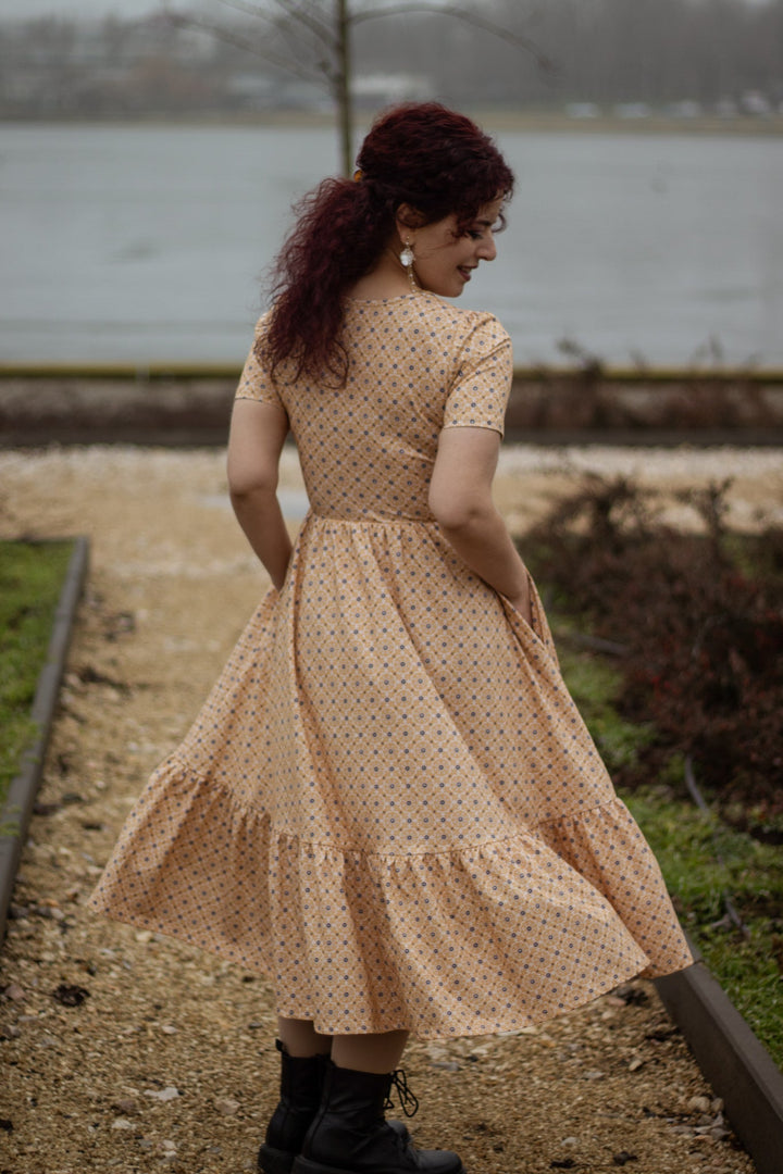 Citron Sunbeam ~ Canterbury Dress for Women - gallery