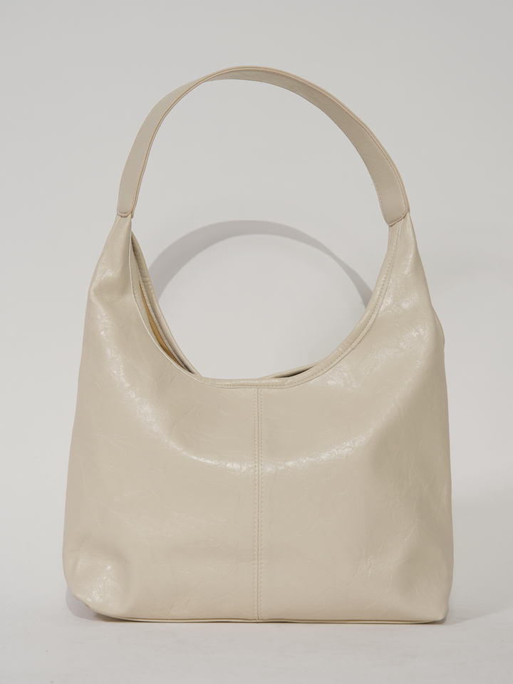 Worn-in Distressed Leather Tote Bag for Women