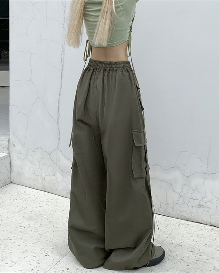 Baggy Cargo Pants Trousers for Women - gallery