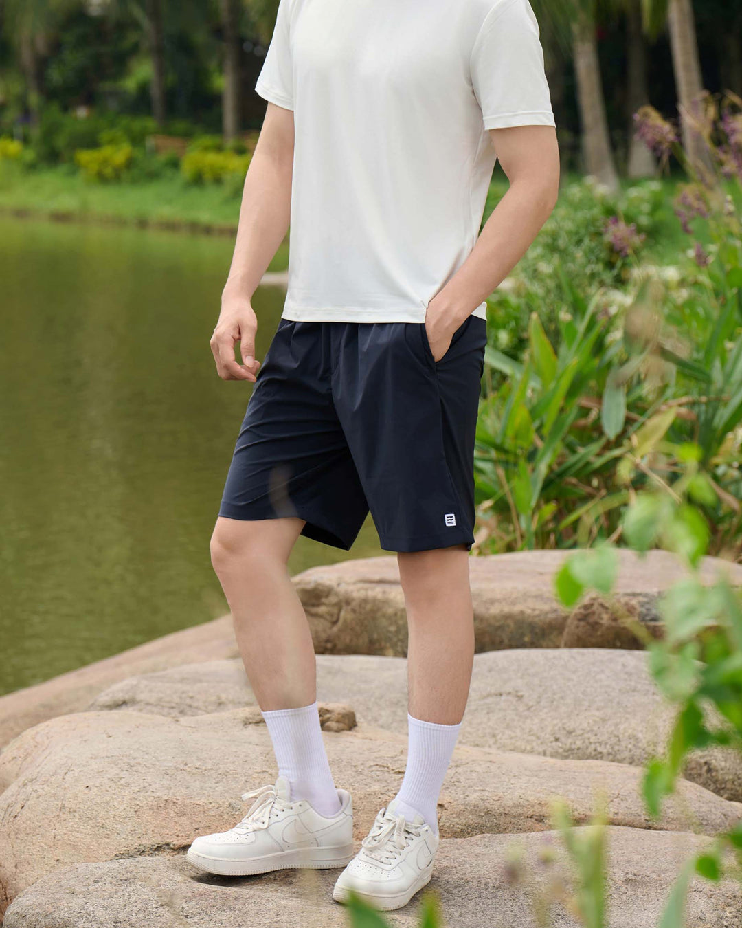Stretch Athletic Shorts for Men - gallery