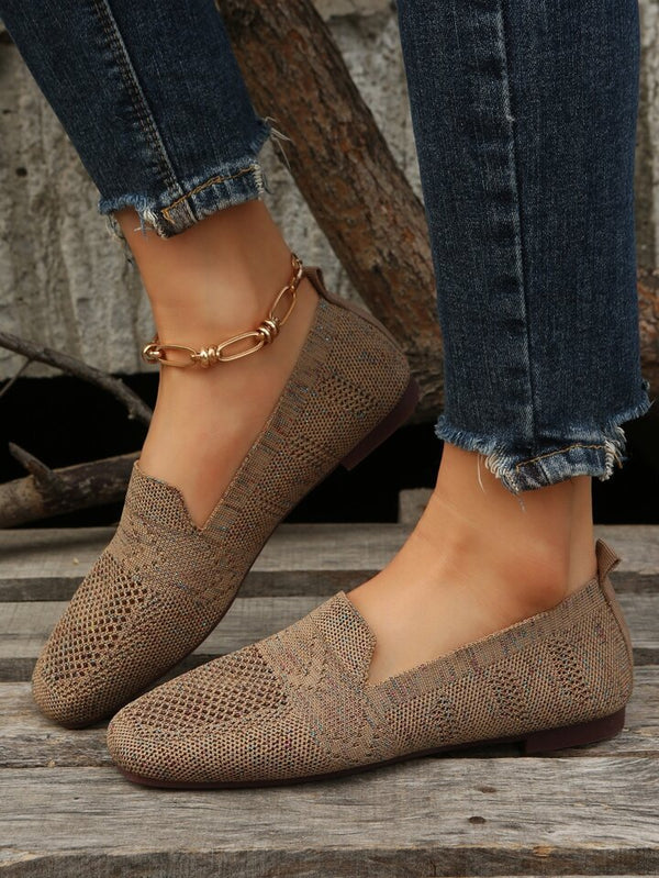 Classic Round Toe Ballet Flats - Versatile Everyday Shoes