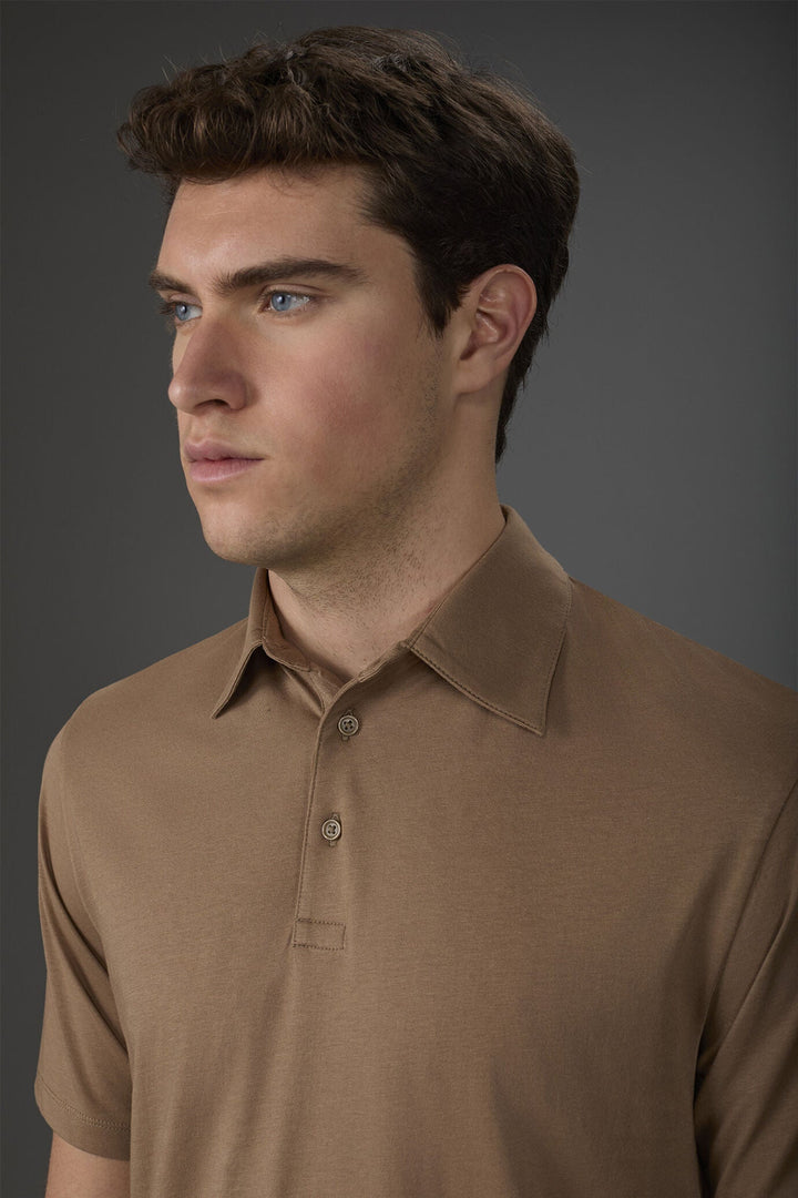 Organic Cotton Short-Sleeve Polo Shirt for Men — gallery