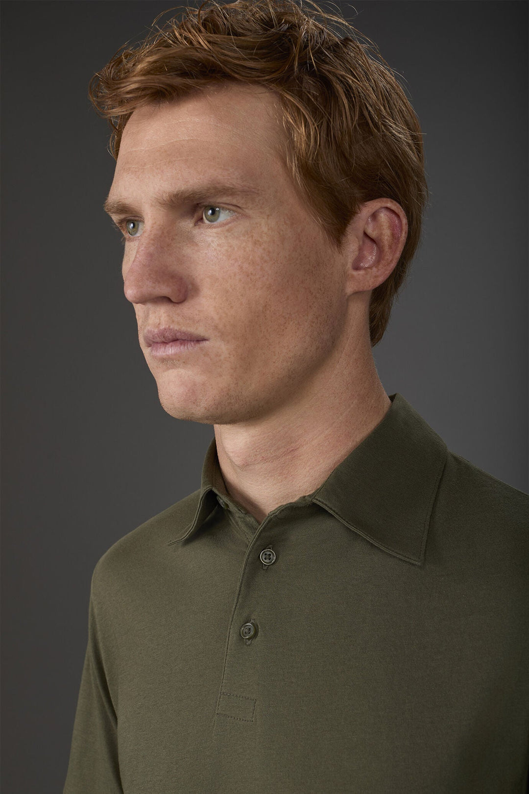 Organic Cotton Short-Sleeve Polo Shirt for Men — gallery