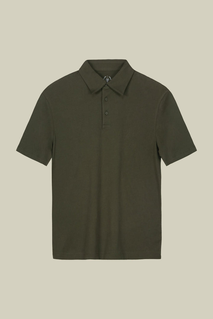 Organic Cotton Short-Sleeve Polo Shirt for Men — gallery