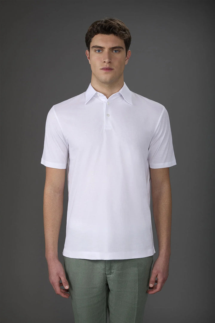 Organic Cotton Short-Sleeve Polo Shirt for Men