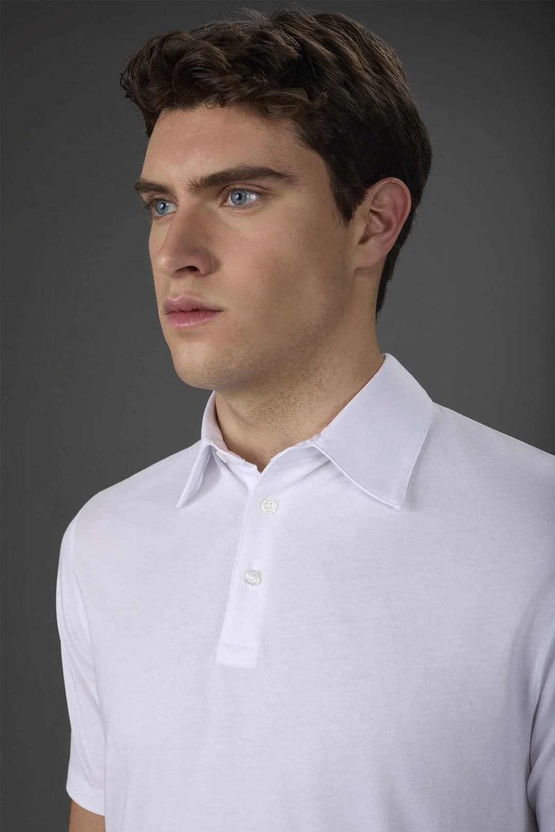 Organic Cotton Short-Sleeve Polo Shirt for Men — gallery