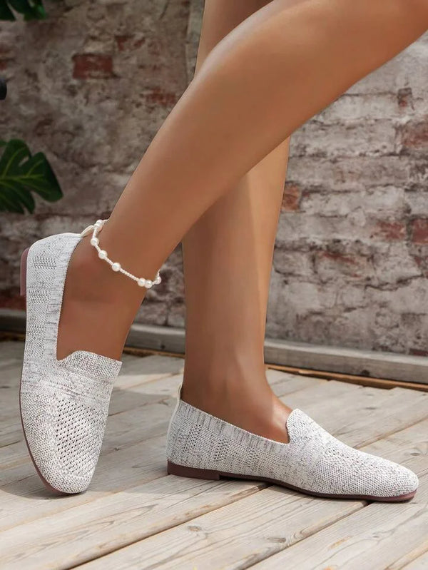 Classic Round Toe Ballet Flats - Versatile Everyday Shoes