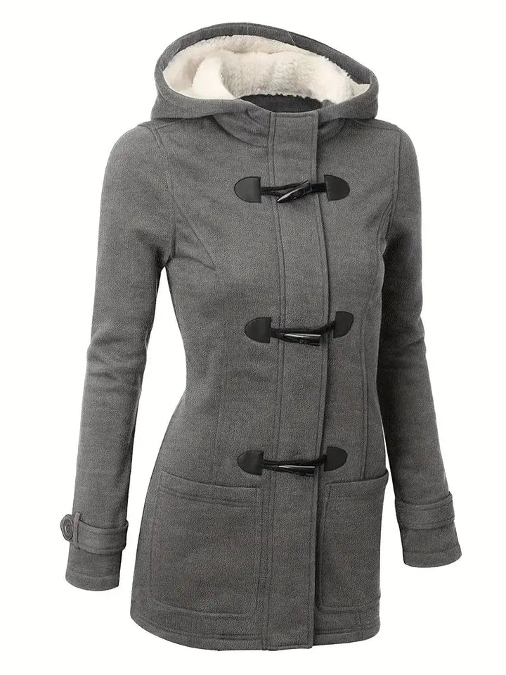Longline Insulated Winter Coat with Cosy Lining for Women