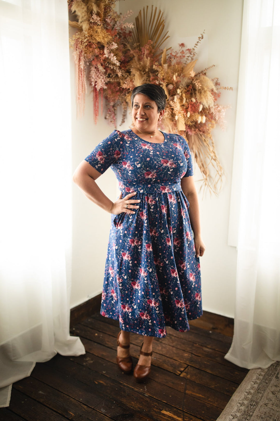 Sapphire Rose ~ Everyday Dress for Women
