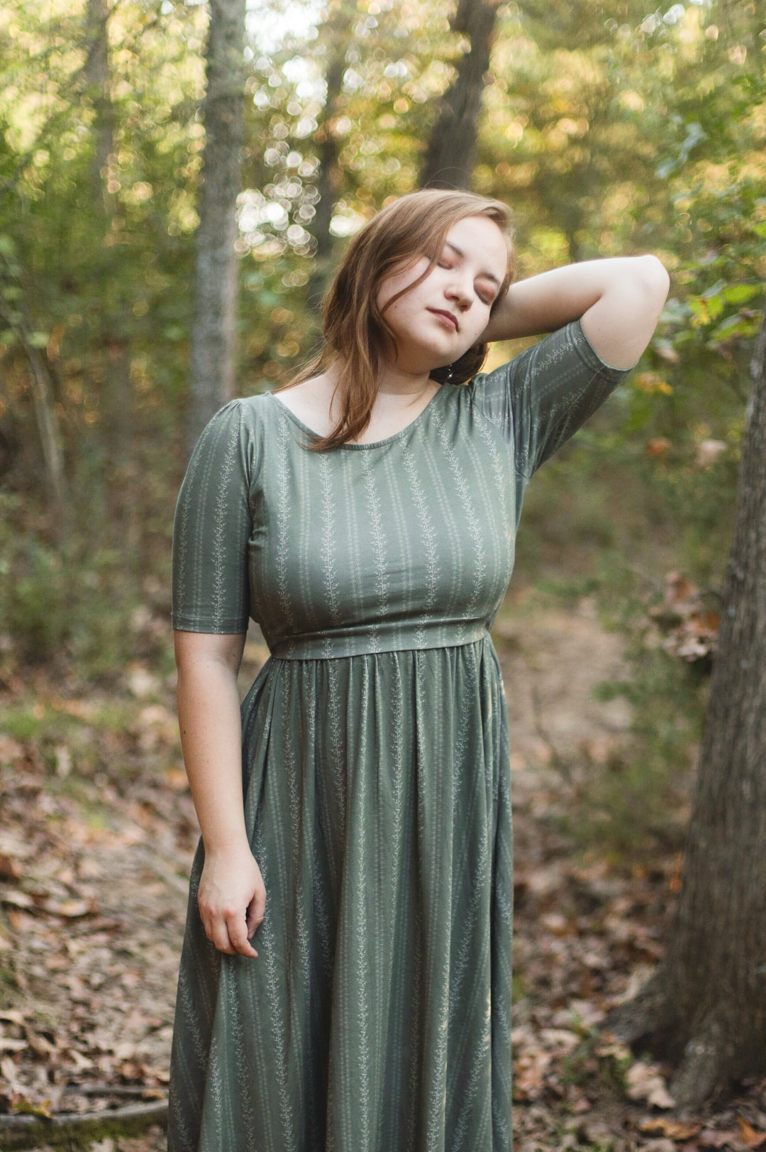 Printed Smock Dress for Women - gallery