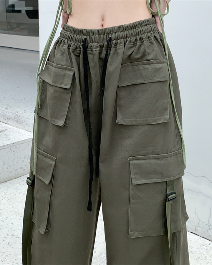Baggy Cargo Pants Trousers for Women - gallery