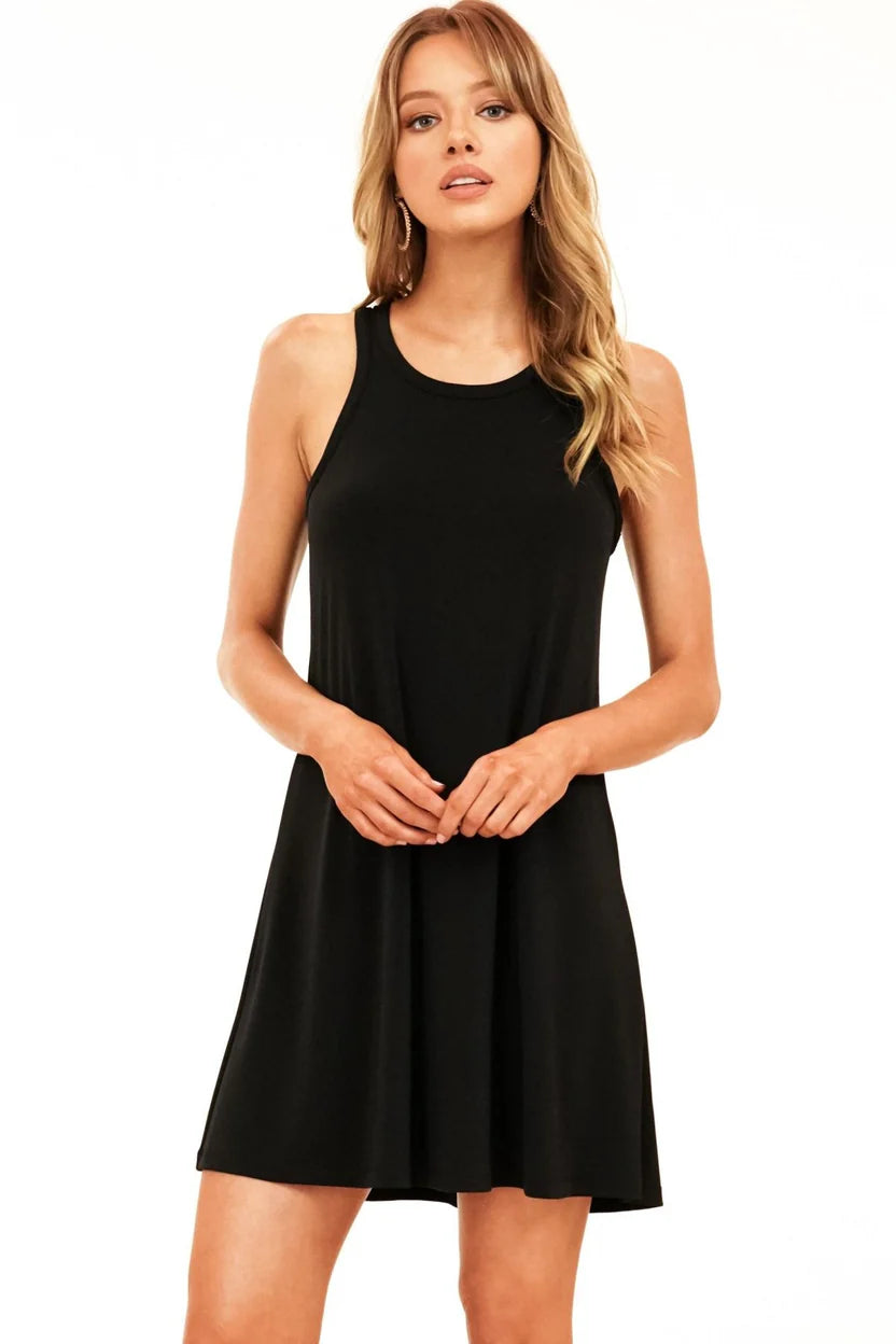 Black Ity Swing Dress-Best Seller for Women
