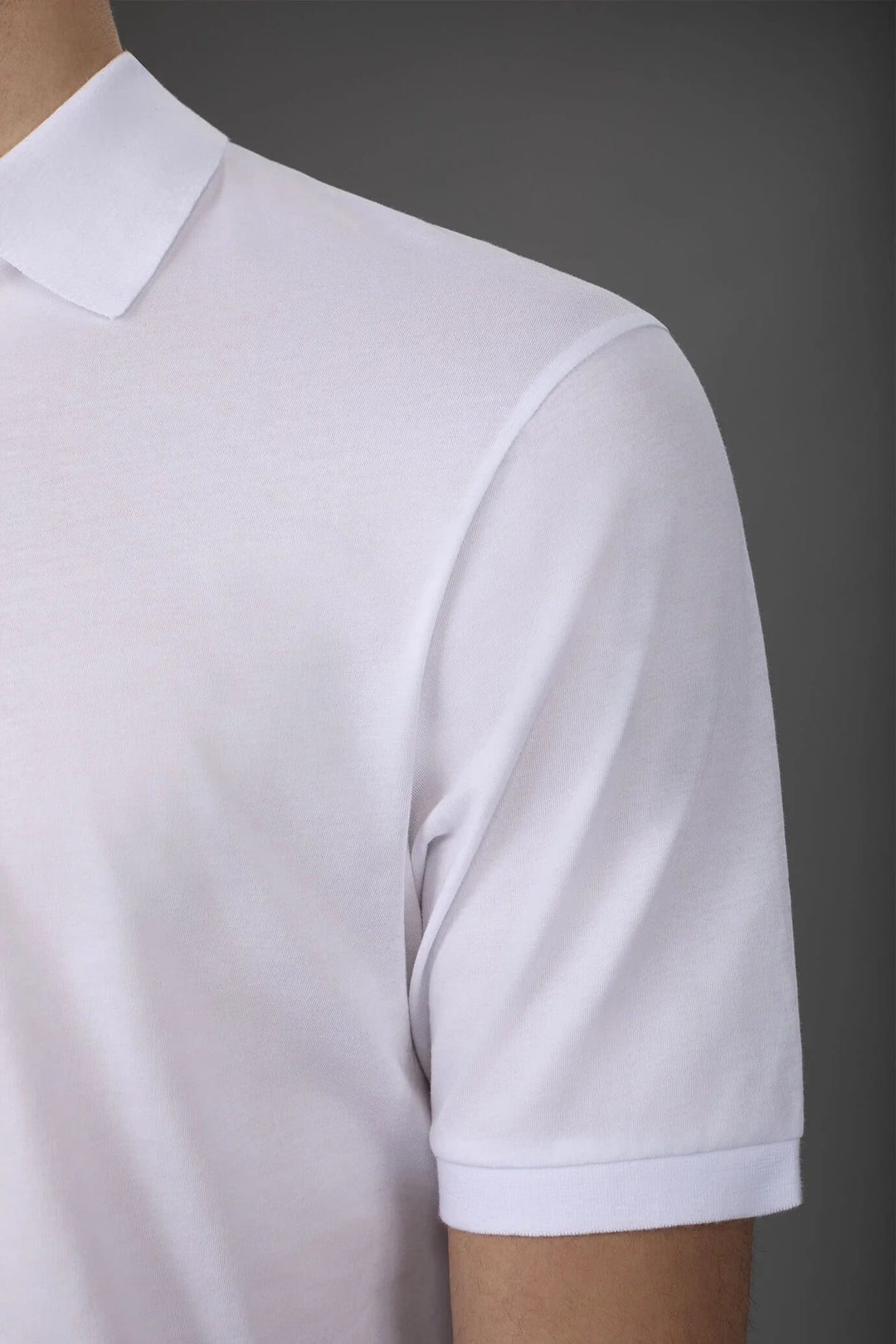 Organic Cotton Derby Collar Polo Shirt for Men — gallery