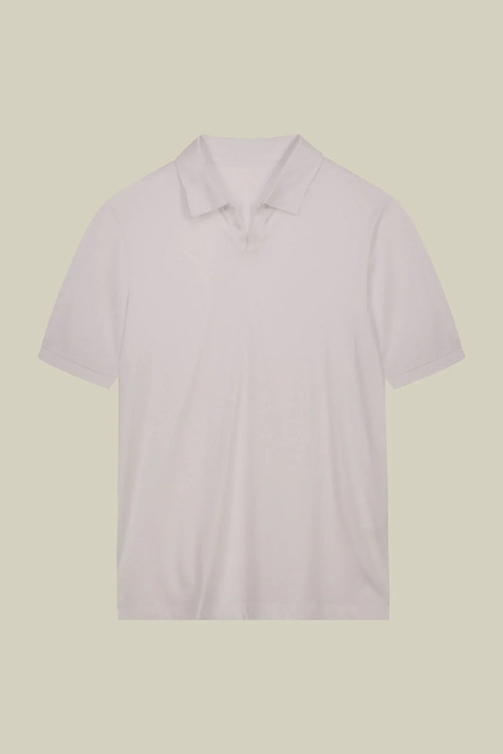 Organic Cotton Derby Collar Polo Shirt for Men — gallery