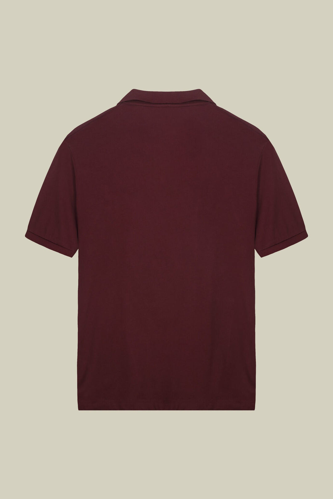 Organic Cotton Derby Collar Polo Shirt for Men — gallery