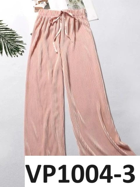 Trendy Trousers for Women - Pastel Pink