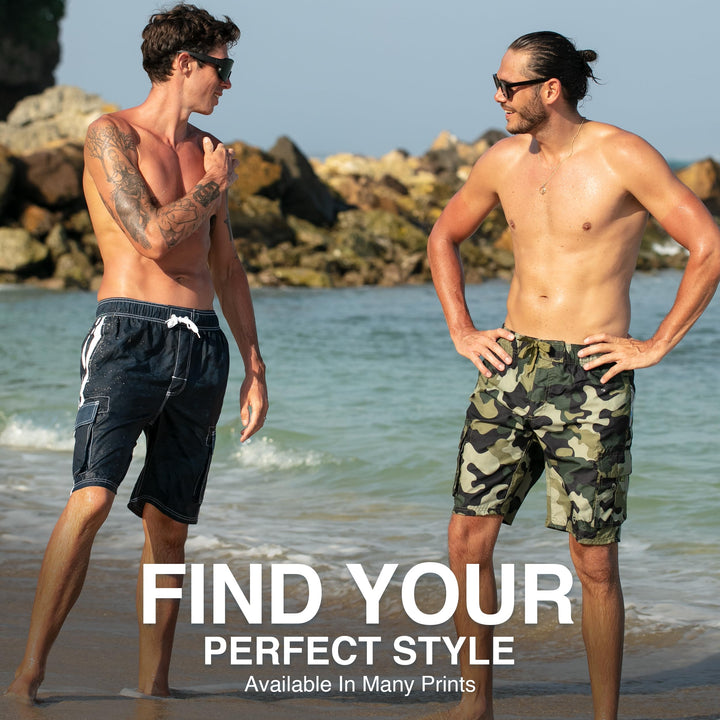 Camo Swim Trunks for Men - gallery