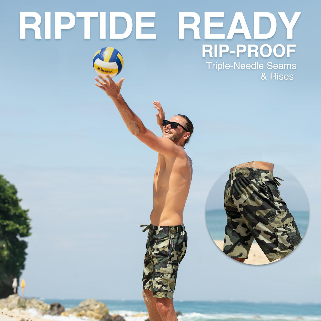 Camo Swim Trunks for Men - gallery