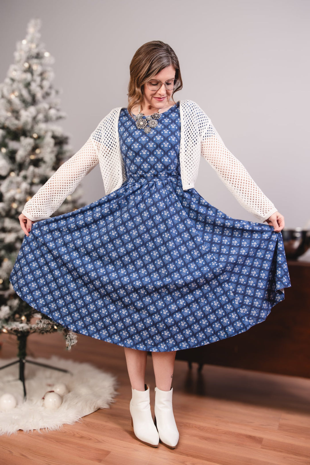 Silver Bells ~ Etta Dress for Women - gallery