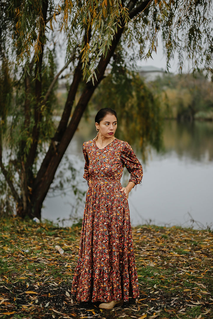Printed Maxi Dress for Women - gallery
