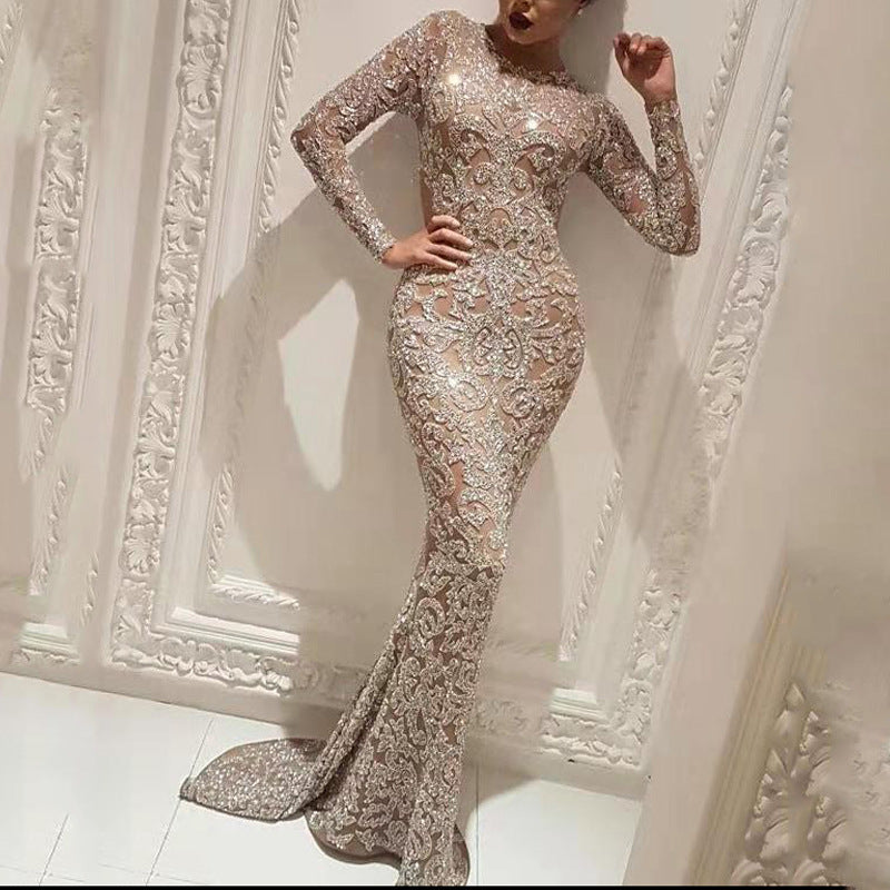 Orlaith Fitted Evening Dress for Special Occasions