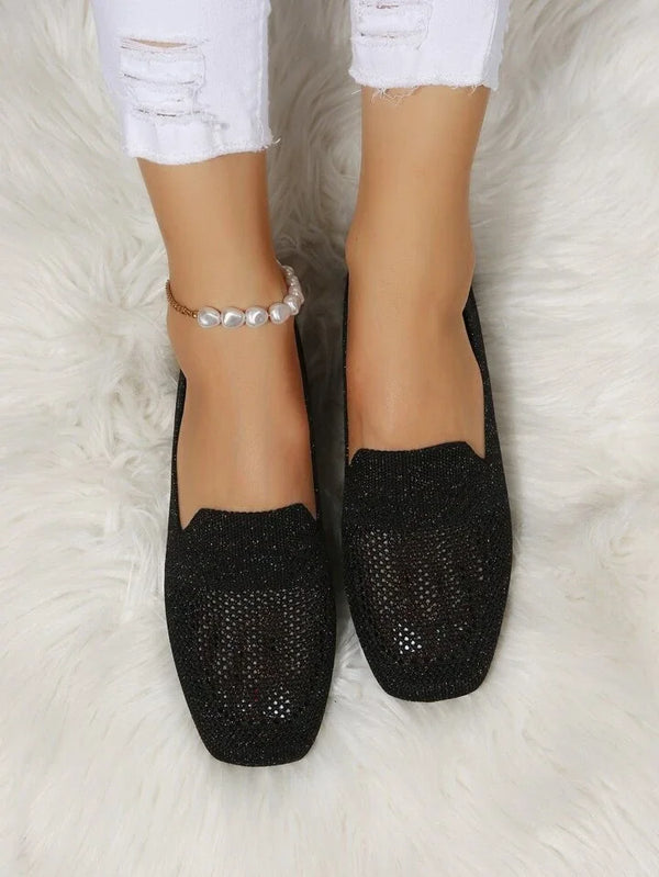 Classic Round Toe Ballet Flats - Versatile Everyday Shoes