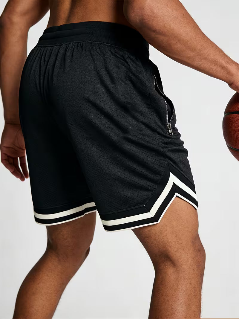 Airflow Zip Pocket Basketball Shorts for Men - gallery