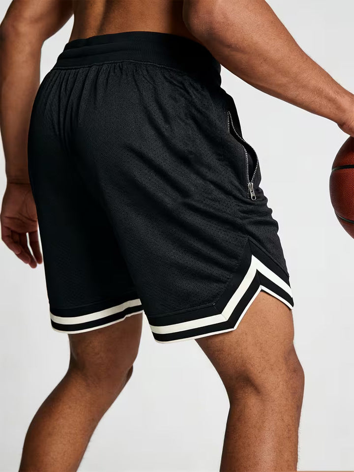 Airflow Zip Pocket Basketball Shorts for Men - gallery