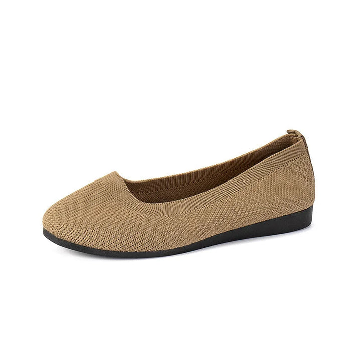 Romina Flat Ballet Shoes with Breathable Mesh Upper