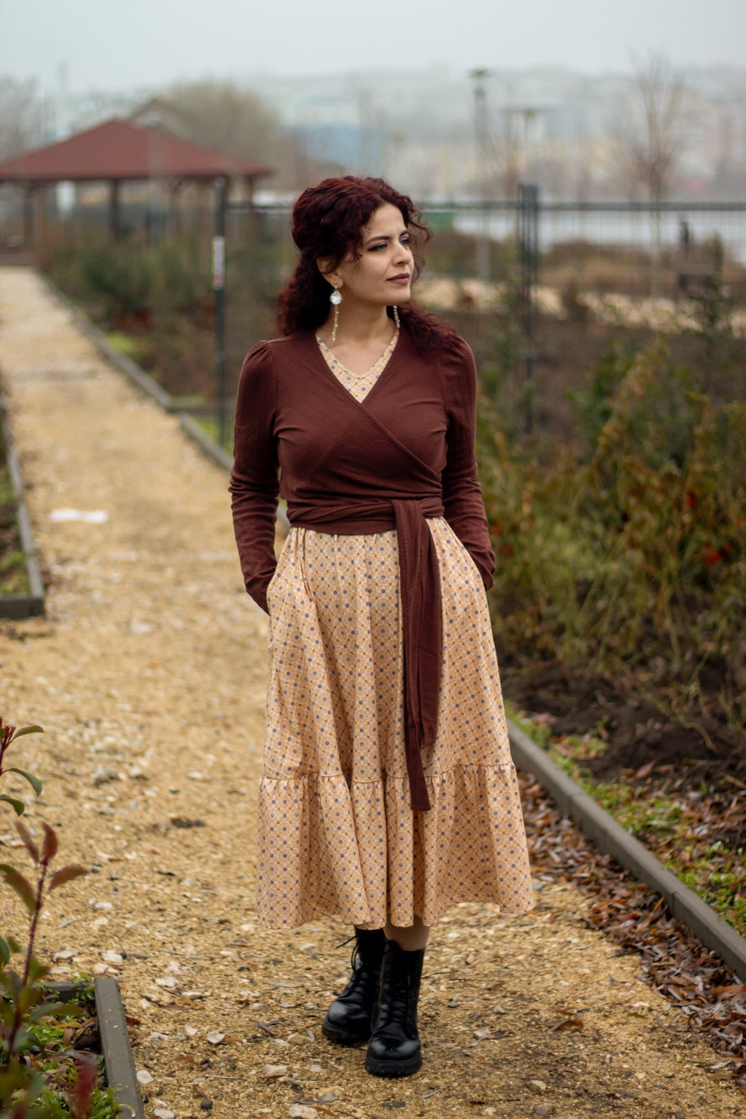 Citron Sunbeam ~ Canterbury Dress for Women - gallery