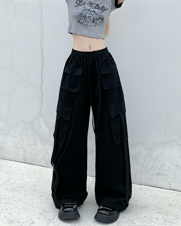 Baggy Cargo Pants Trousers for Women - gallery