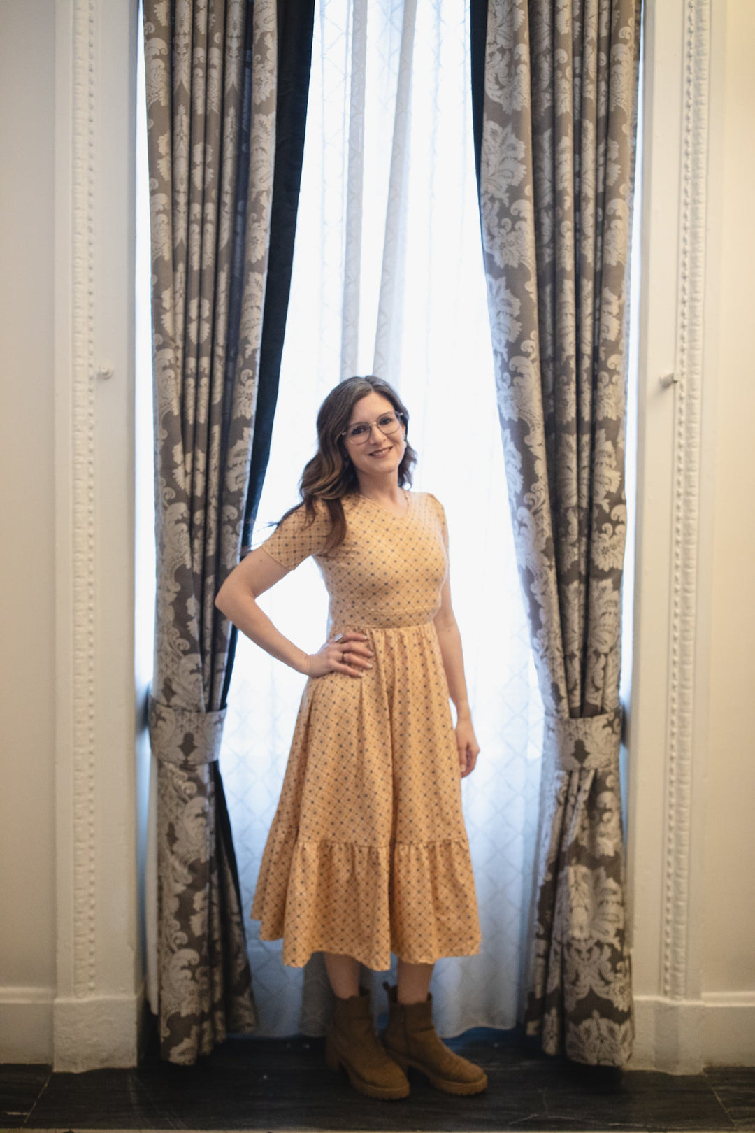 Citron Sunbeam ~ Canterbury Dress for Women - gallery