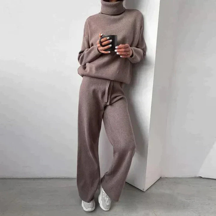 Relaxed Daily Outfit Set with Loose Fit Trousers