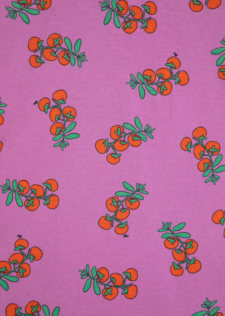 Tomatoes Print Fitted TShirt Top for Women - gallery
