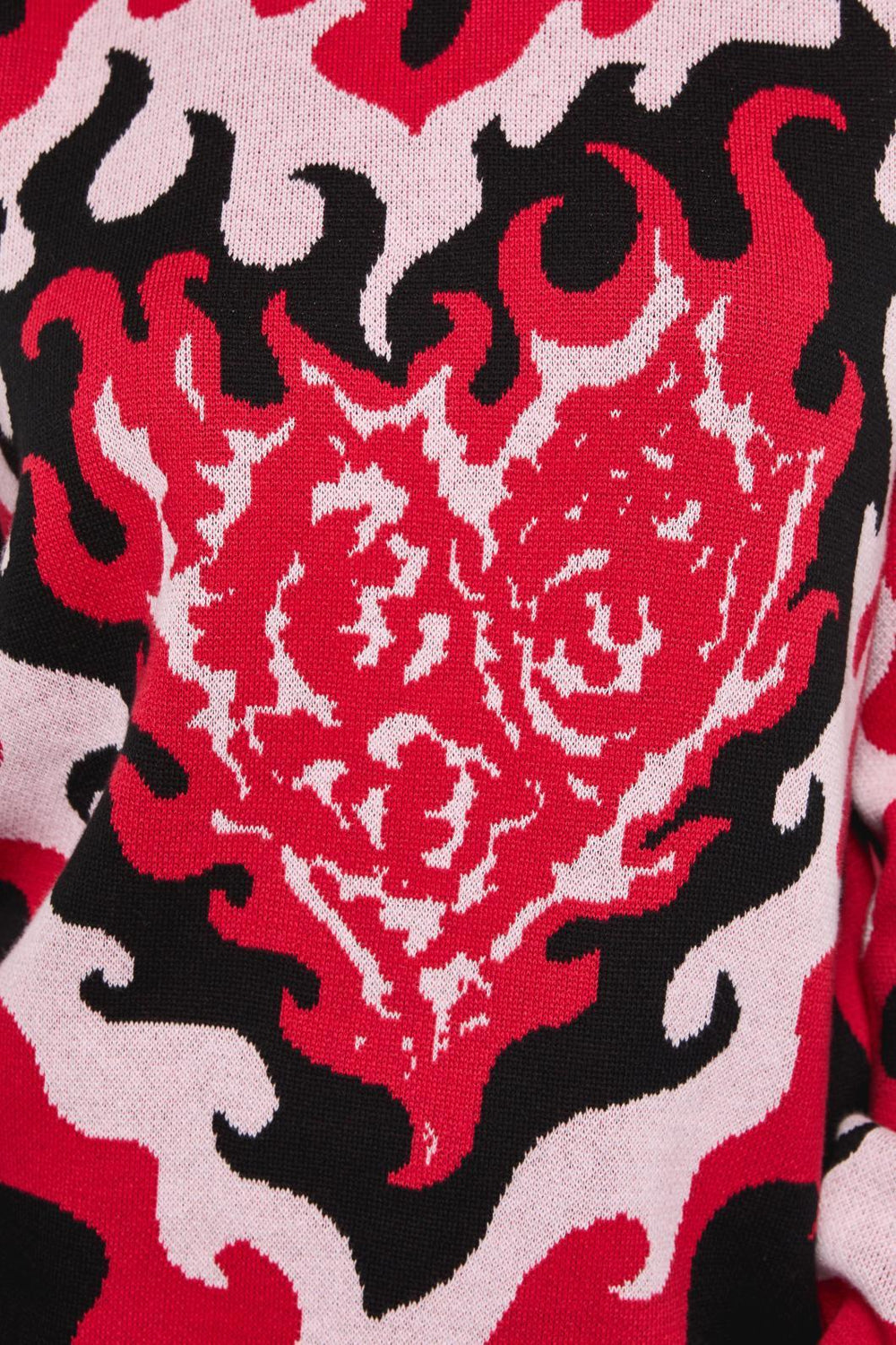 Heartbreak Knit Sweater Knit Top for Women - gallery
