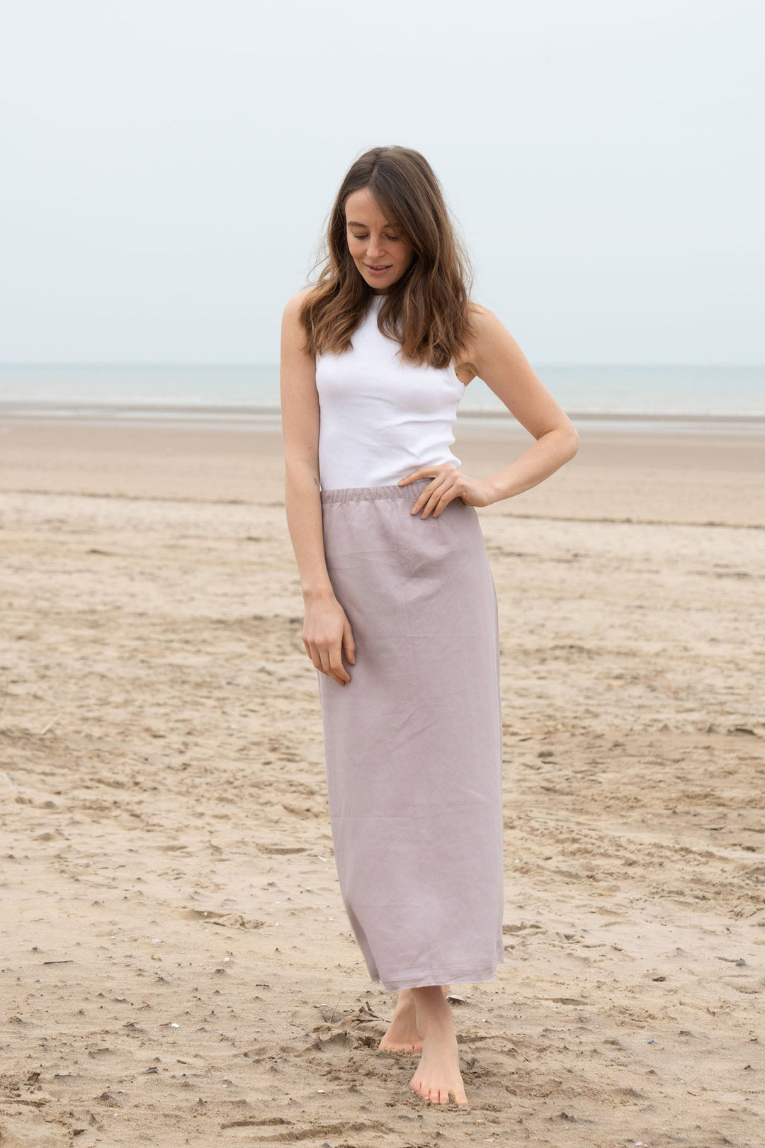 Bettie Linen Skirt for Women - gallery