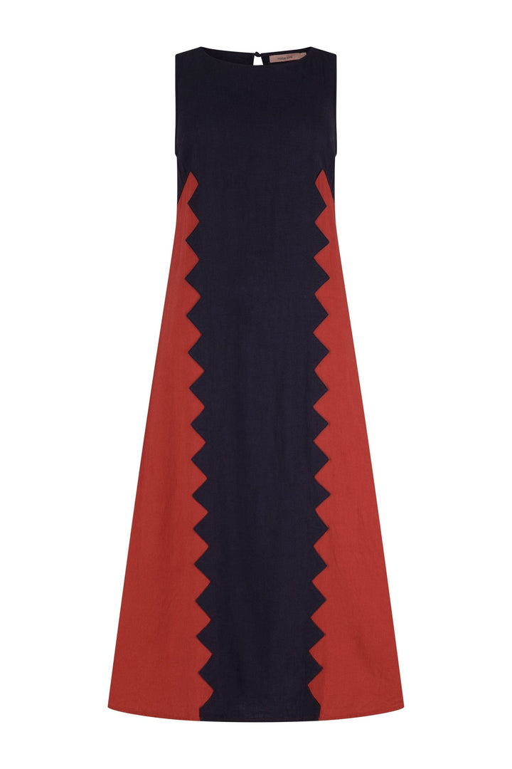 Binnie Dress In Foxglove — gallery