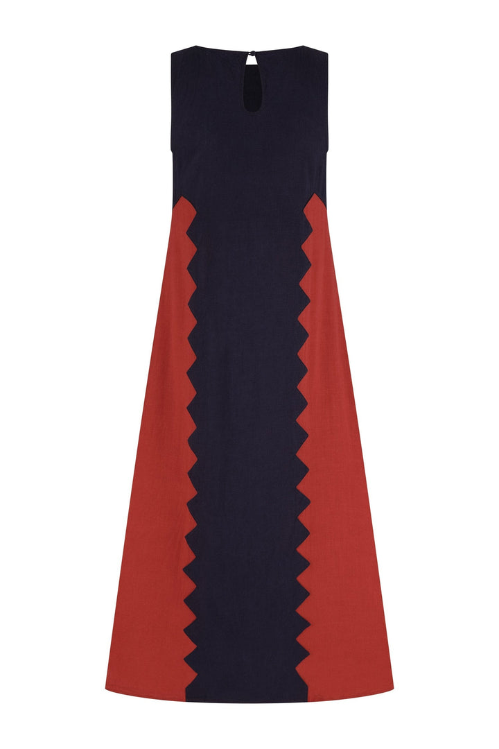 Binnie Dress In Foxglove — gallery