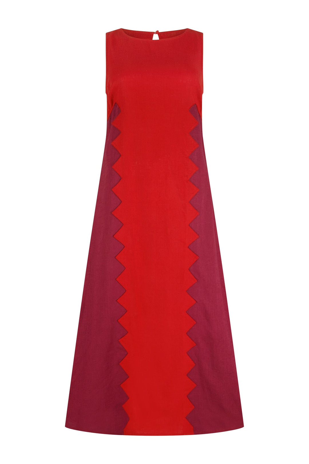 Binnie Dress In Foxglove Rosa — gallery