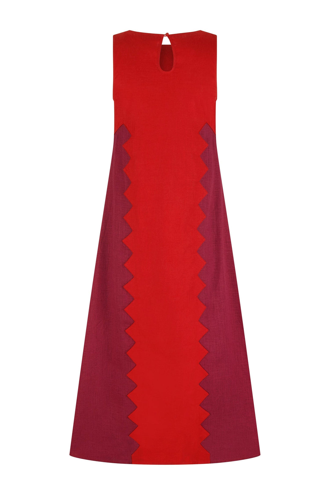 Binnie Dress In Foxglove Rosa — gallery