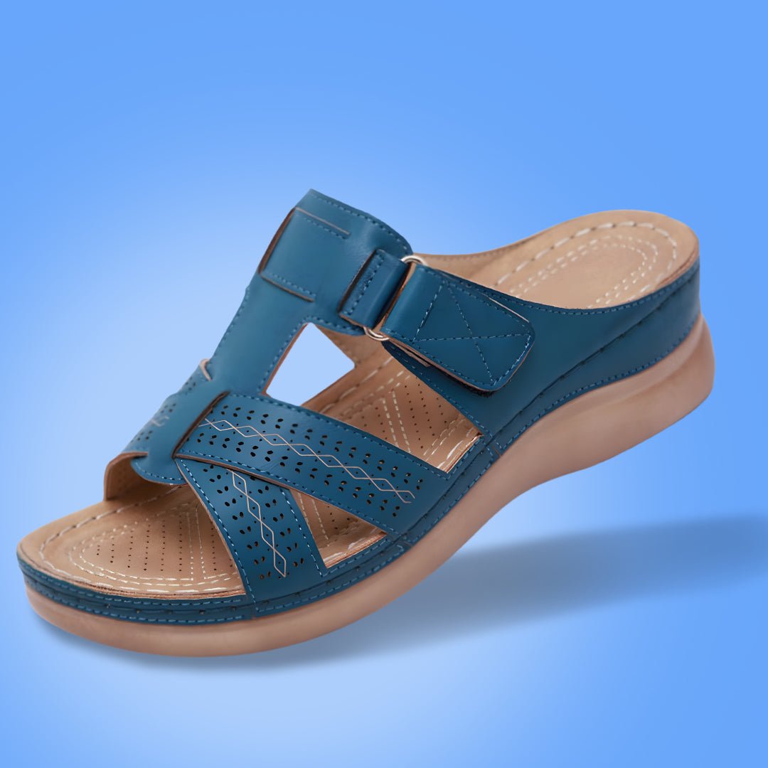 Orthopedic Bunion Corrector Cross-Strap Slippers - gallery