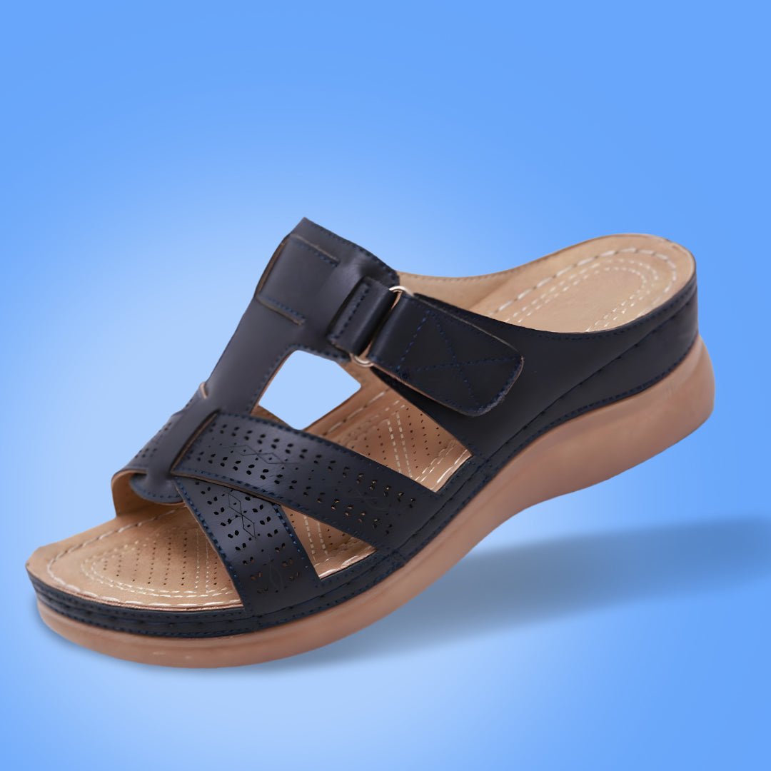 Orthopedic Bunion Corrector Cross-Strap Slippers - gallery