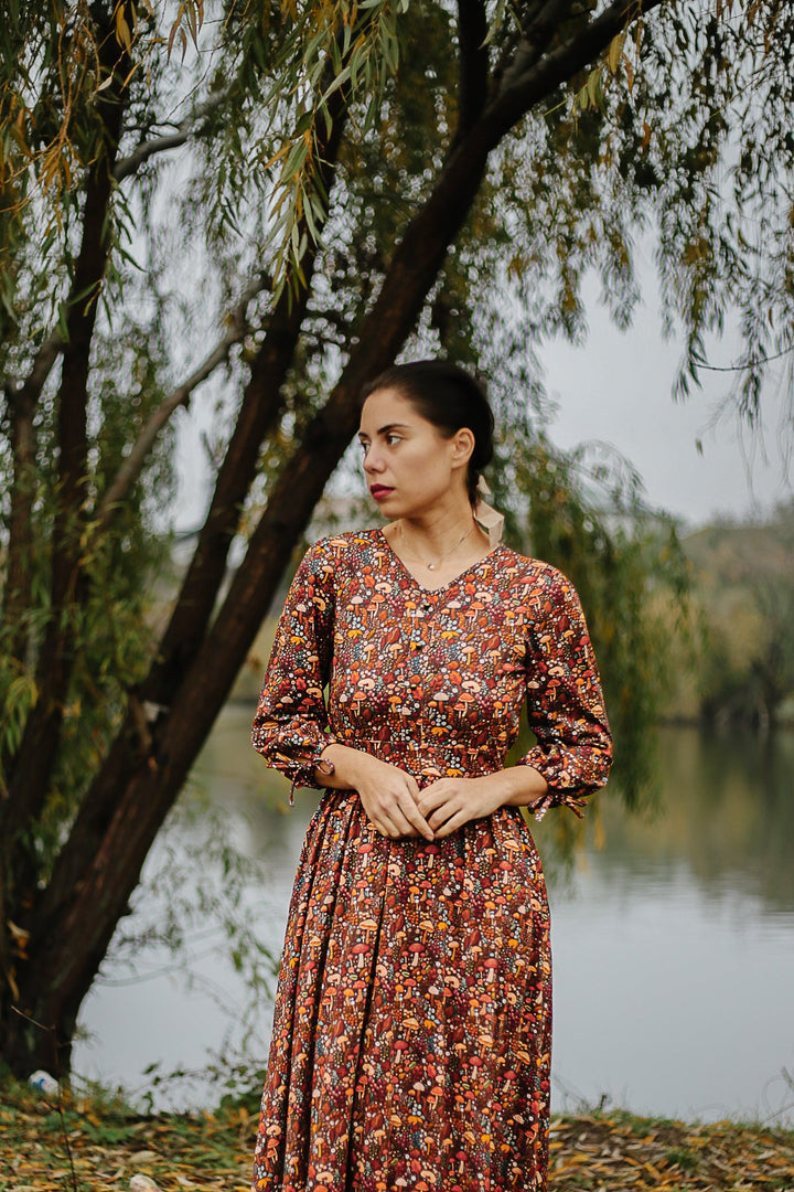 Printed Maxi Dress for Women - gallery