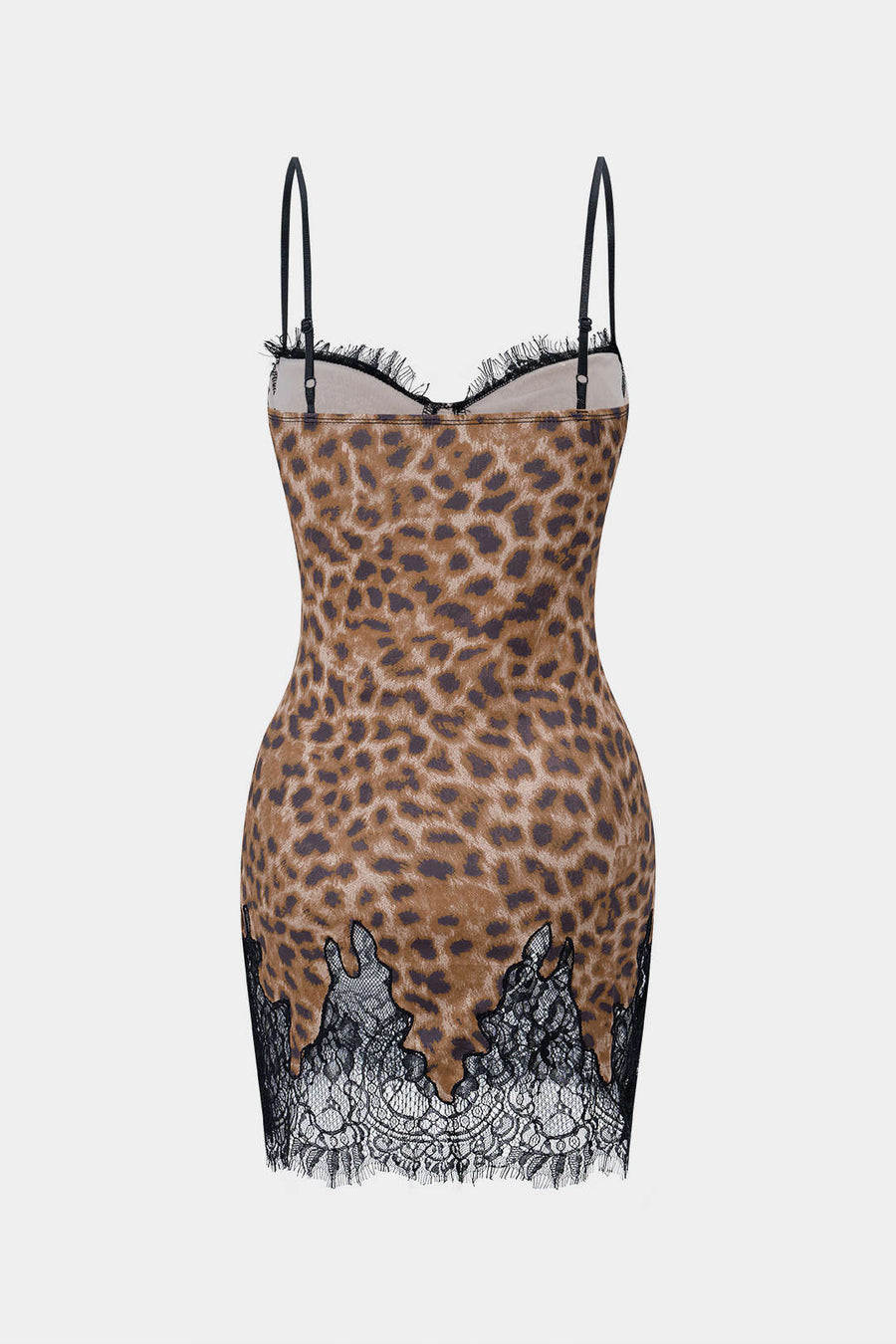 A&a Leopard Print Lace Mini Dress for Women - gallery