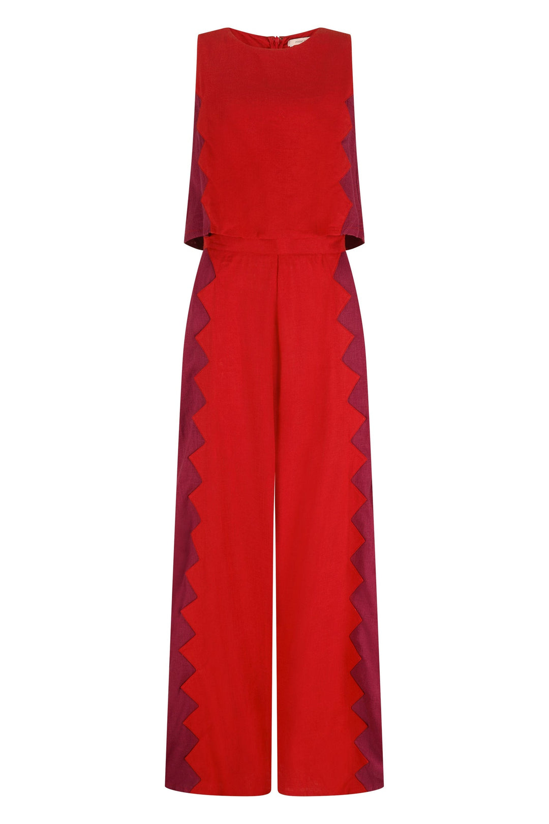Charlie Jumpsuit In Foxglove Rosa — gallery