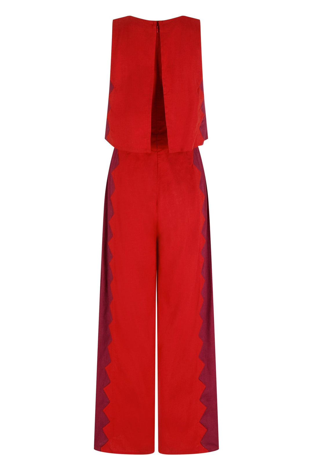 Charlie Jumpsuit In Foxglove Rosa — gallery