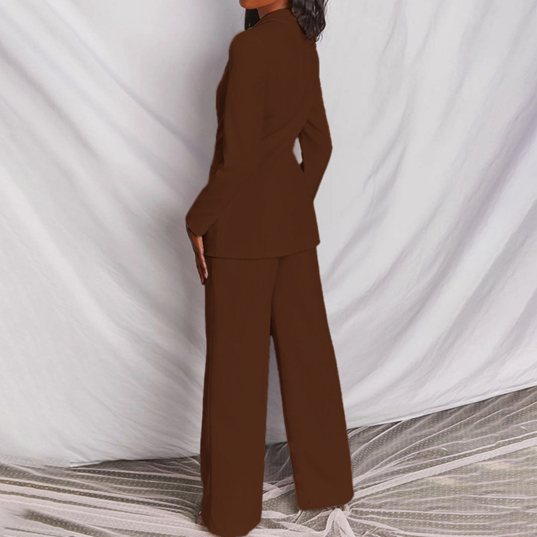 Hayley Two-Piece Blazer and Trouser Set for Women