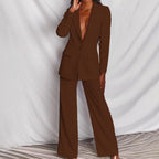 Hayley - Chic Women's Blazer and Trousers Set