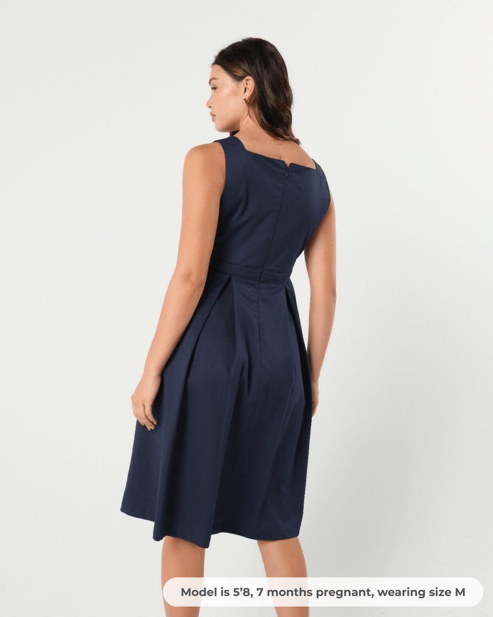 INTO THE BLUE Empire Maternity & Nursing Dress (Regular & Petite) — gallery