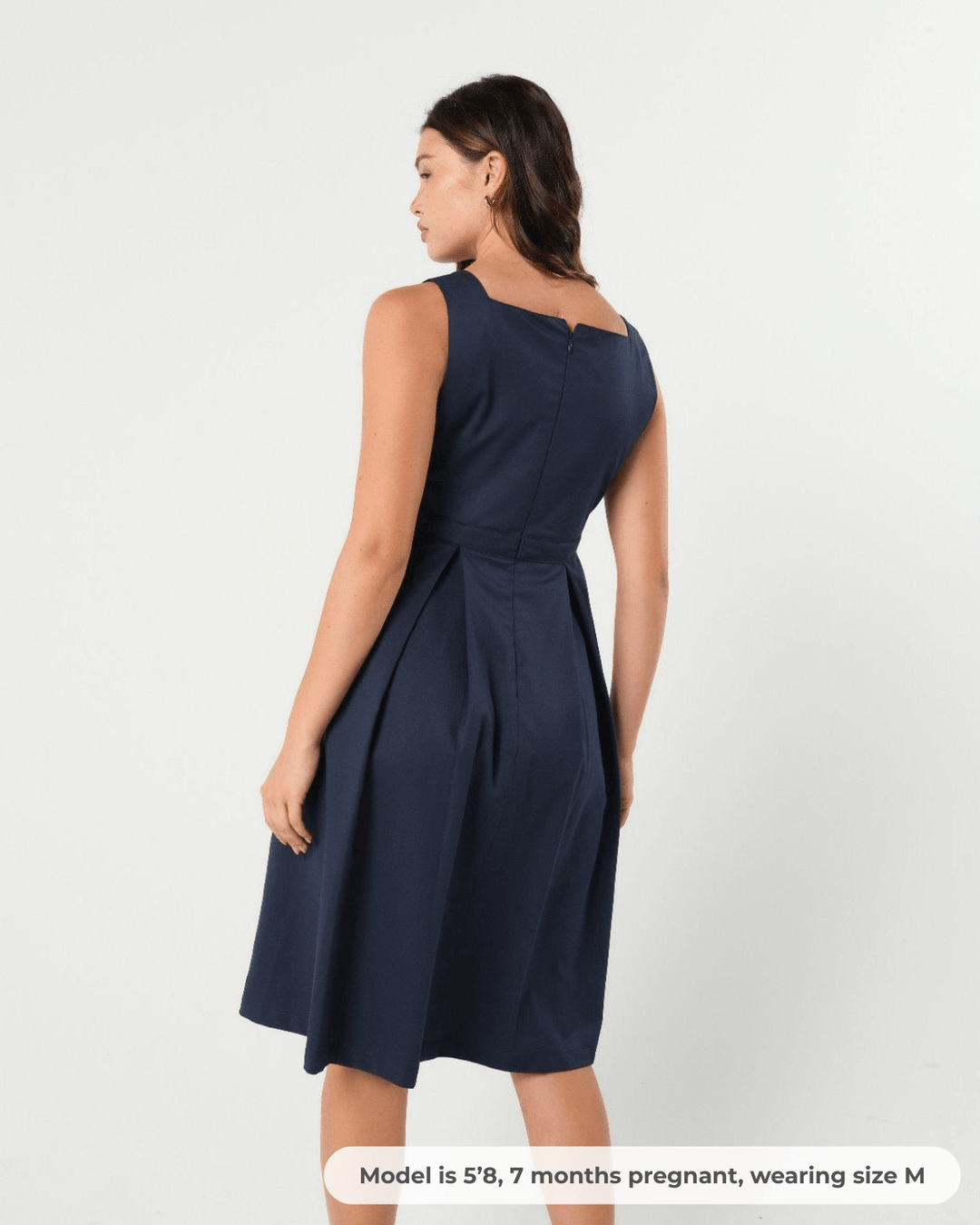 INTO THE BLUE Empire Maternity & Nursing Dress (Regular & Petite) — gallery